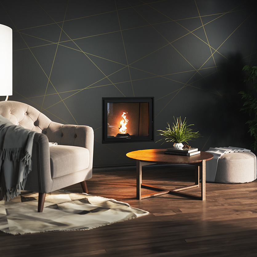 Nordic Fire Inbouw CV-pelletkachel HRV Sienna