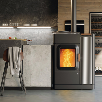 Austroflamm Mo Duo Cook Hybride Kachel