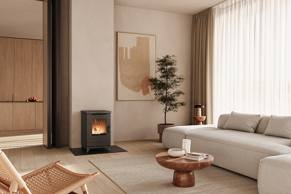 Nordic Fire Finn met pootjes
