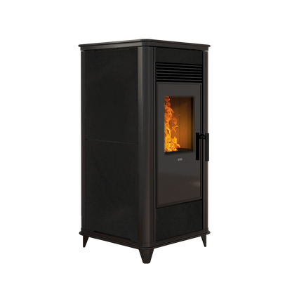 Nordic Fire CV-pelletkachel HRV Torsby staal